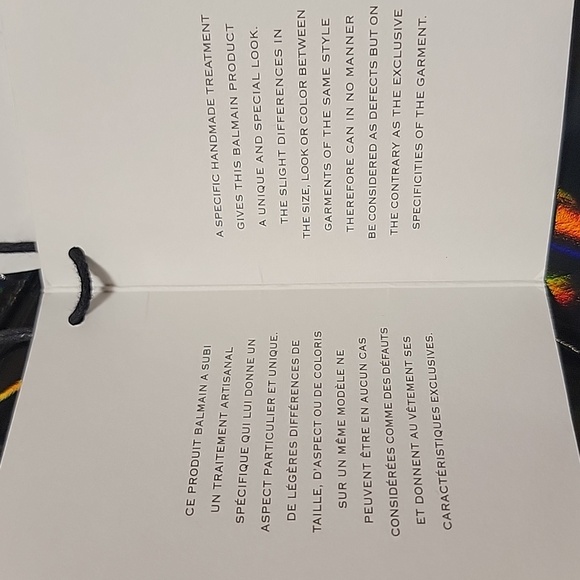 $1050 BALMAIN Holographic Pant Size 36 US 4 - Picture 7 of 13